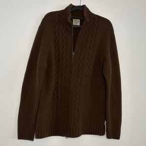 Timberland Stratham Issue Men’s Wool Zip-Up Sweater